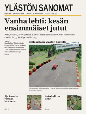 Ylästön Sanomat nro 1
