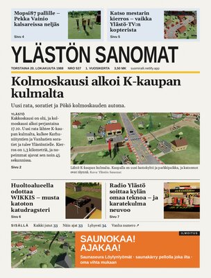 Ylästön Sanomat nro 2